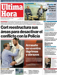 Portada Última Hora 2026-02-25