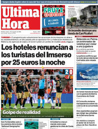 Portada Última Hora 2026-08-25