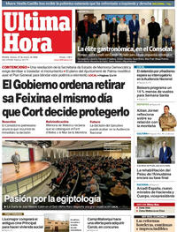 Portada Última Hora 2026-03-27