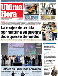 Portada Última Hora 2026-05-27