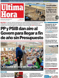 Portada Última Hora 2026-04-28