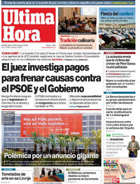 Portada Última Hora 2026-05-28