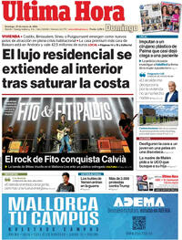 Portada Última Hora 2026-03-29