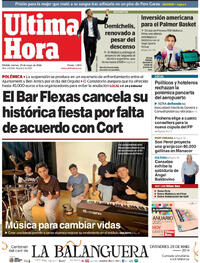 Portada Última Hora 2026-05-29