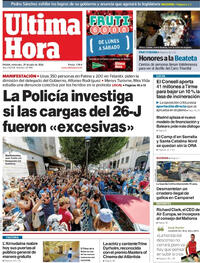 Portada Última Hora 2026-07-29