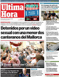 Portada Última Hora 2026-08-29