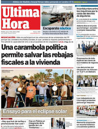 Portada Última Hora 2026-04-30