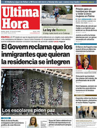 Portada Última Hora 2026-01-31